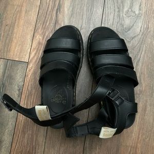 Dr Martens Platform Blaire Sandal Hydro Leather Sandals in Women’s Size 7